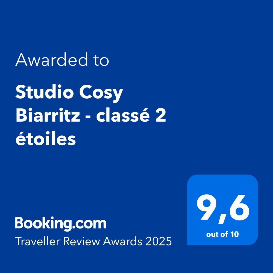 Studio Cosy Biarritz - Classe 2 Etoiles Zewnętrze zdjęcie